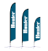 Hunter Logo Flag - 